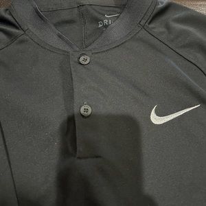 Men’s Nike black polo shirt